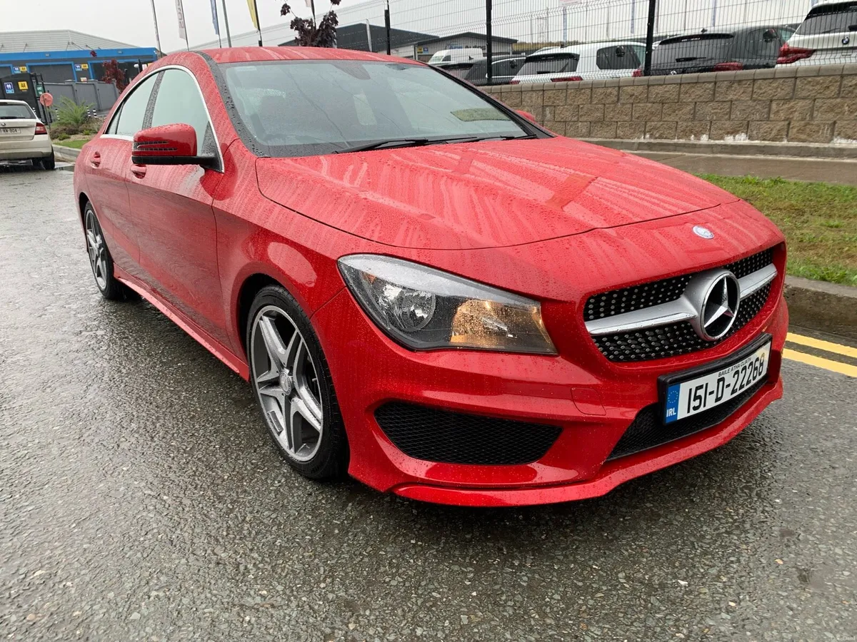 2015 Mercedes CLA AMG line sport, Nct 7/27 - Image 1