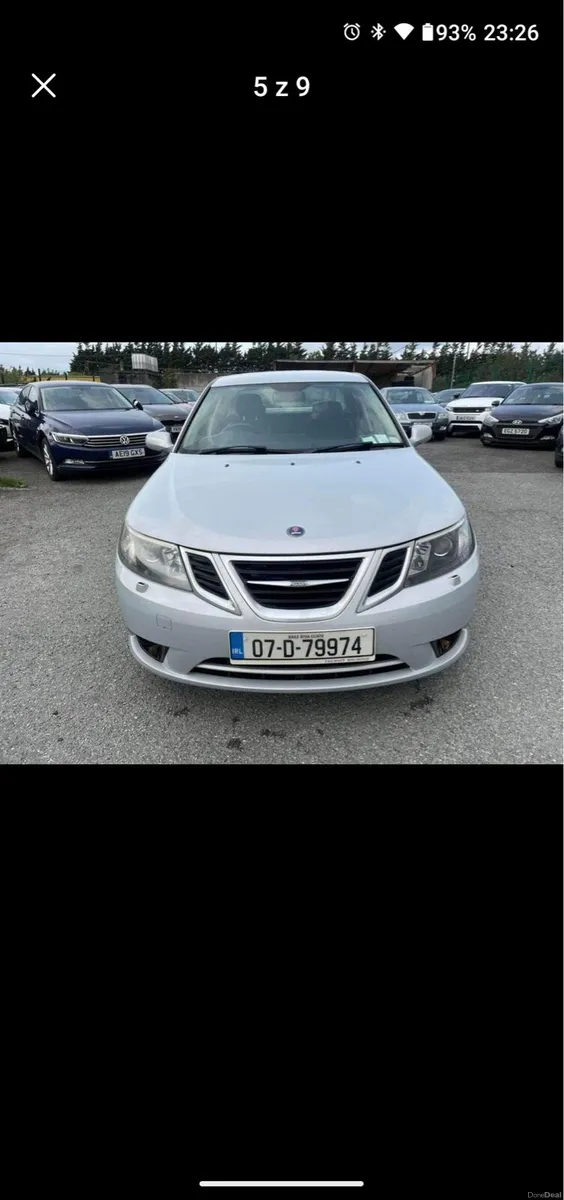 Saab 93 2.0t Nct 10/27 - Image 3