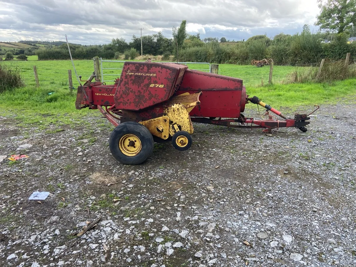 New Holland 276 super hayliner baler - Image 5