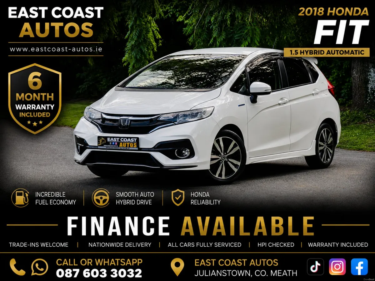 2018 Honda Fit 1.5 Petrol Hybrid Auto GP5 Topspec - Image 1