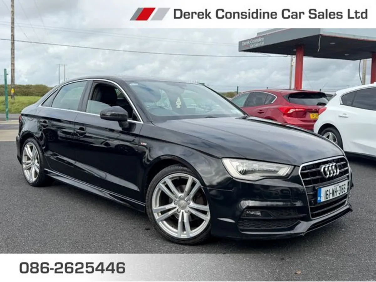 Audi A3 1.6 TDI Sline NAV 110PS 4DR - Image 1