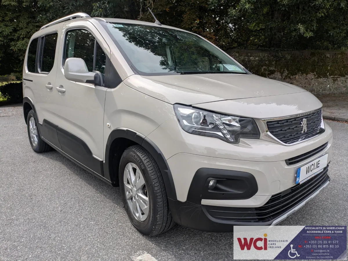 Wheelchair Accessible Vehicle-Peugeot Rifter 2021 - Image 3