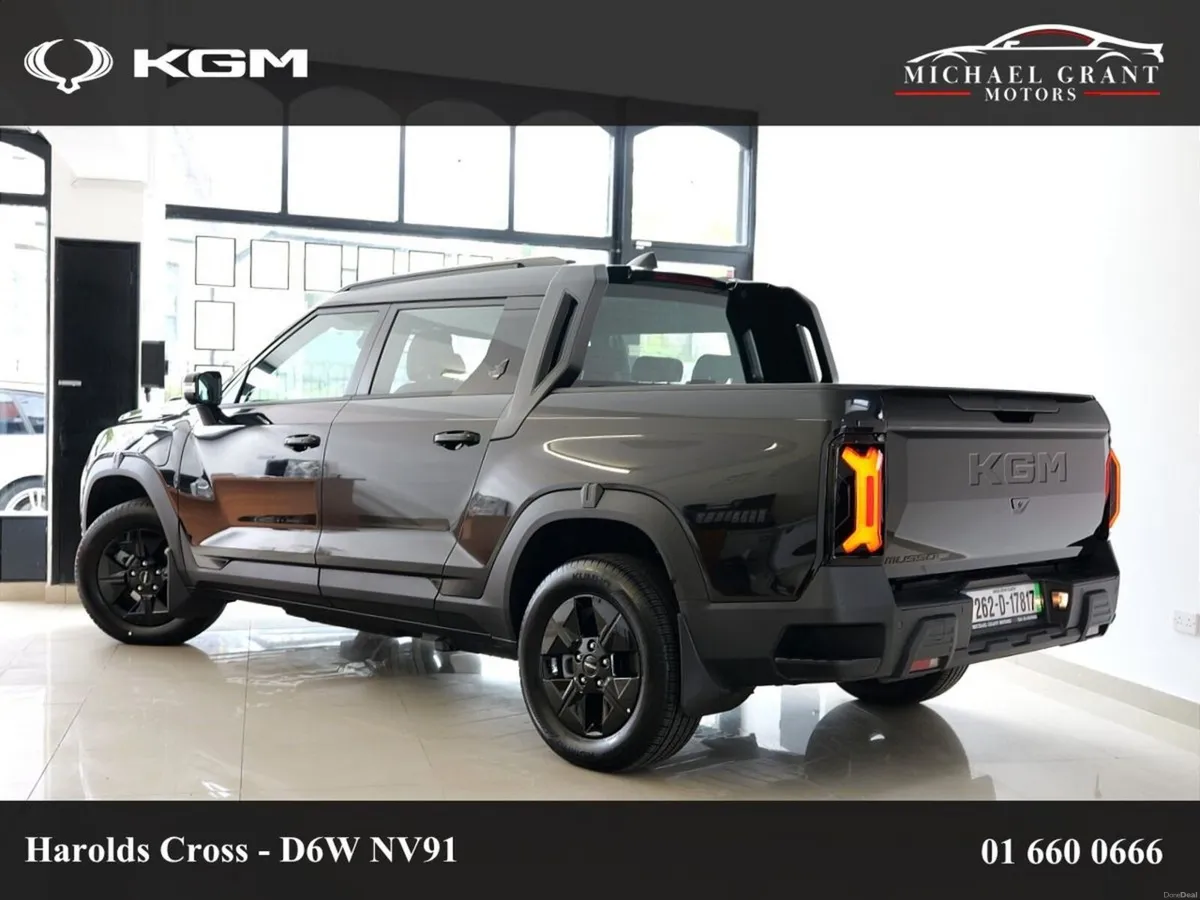 KGM Musso ELECTRIC EV PICK UP TRUCK DOUBLE CAB N1 - Image 5