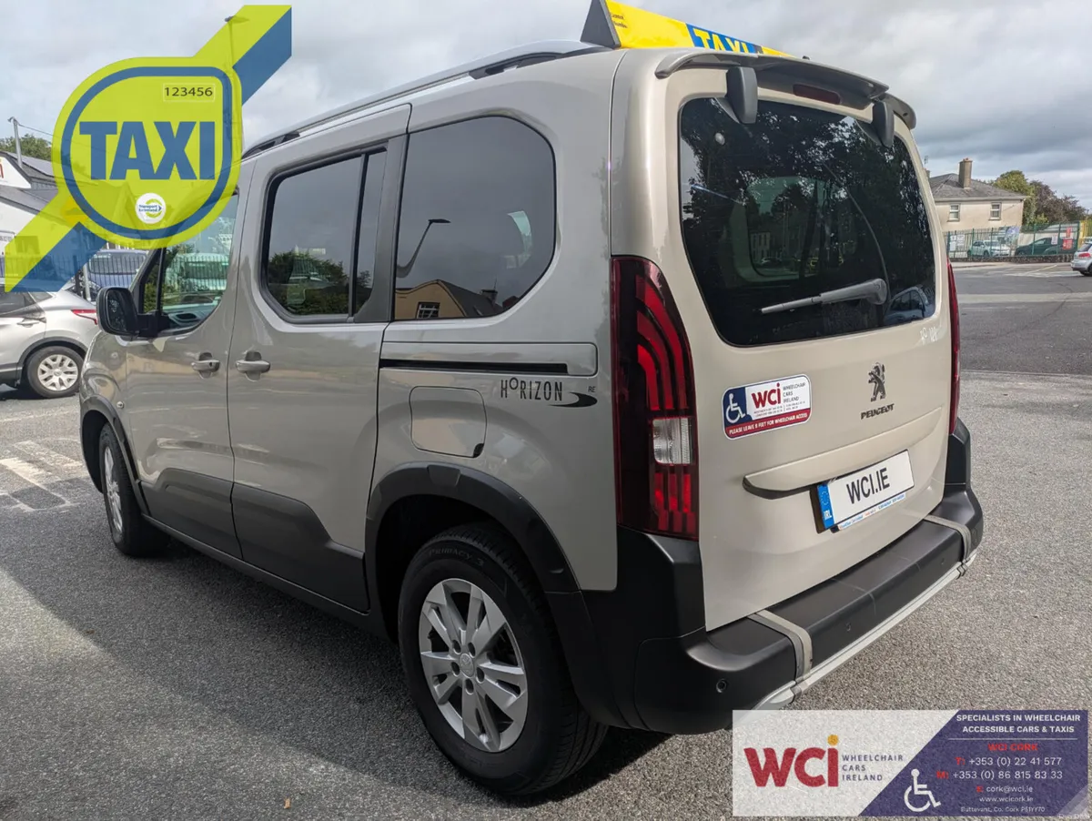 Wheelchair Accessible Taxi-Peugeot Rifter 2021 - Image 5
