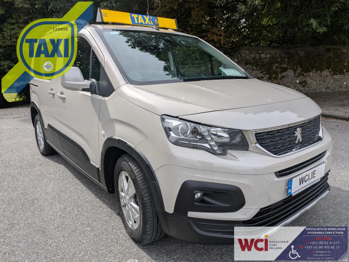 Wheelchair Accessible Taxi-Peugeot Rifter 2021 - Image 3