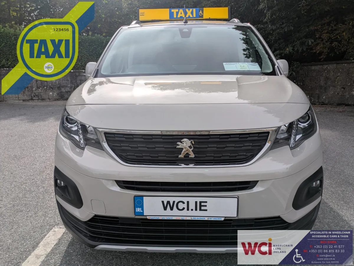 Wheelchair Accessible Taxi-Peugeot Rifter 2021 - Image 2