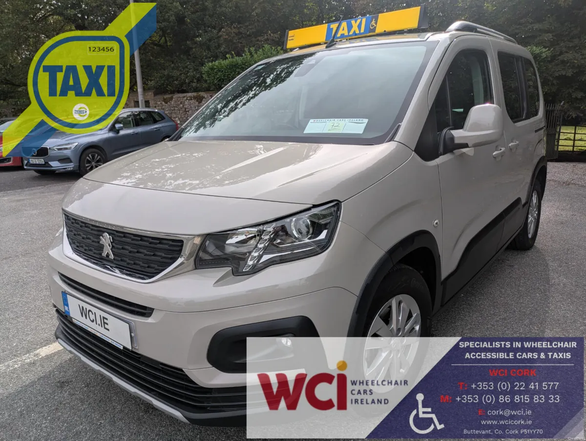 Wheelchair Accessible Taxi-Peugeot Rifter 2021 - Image 1