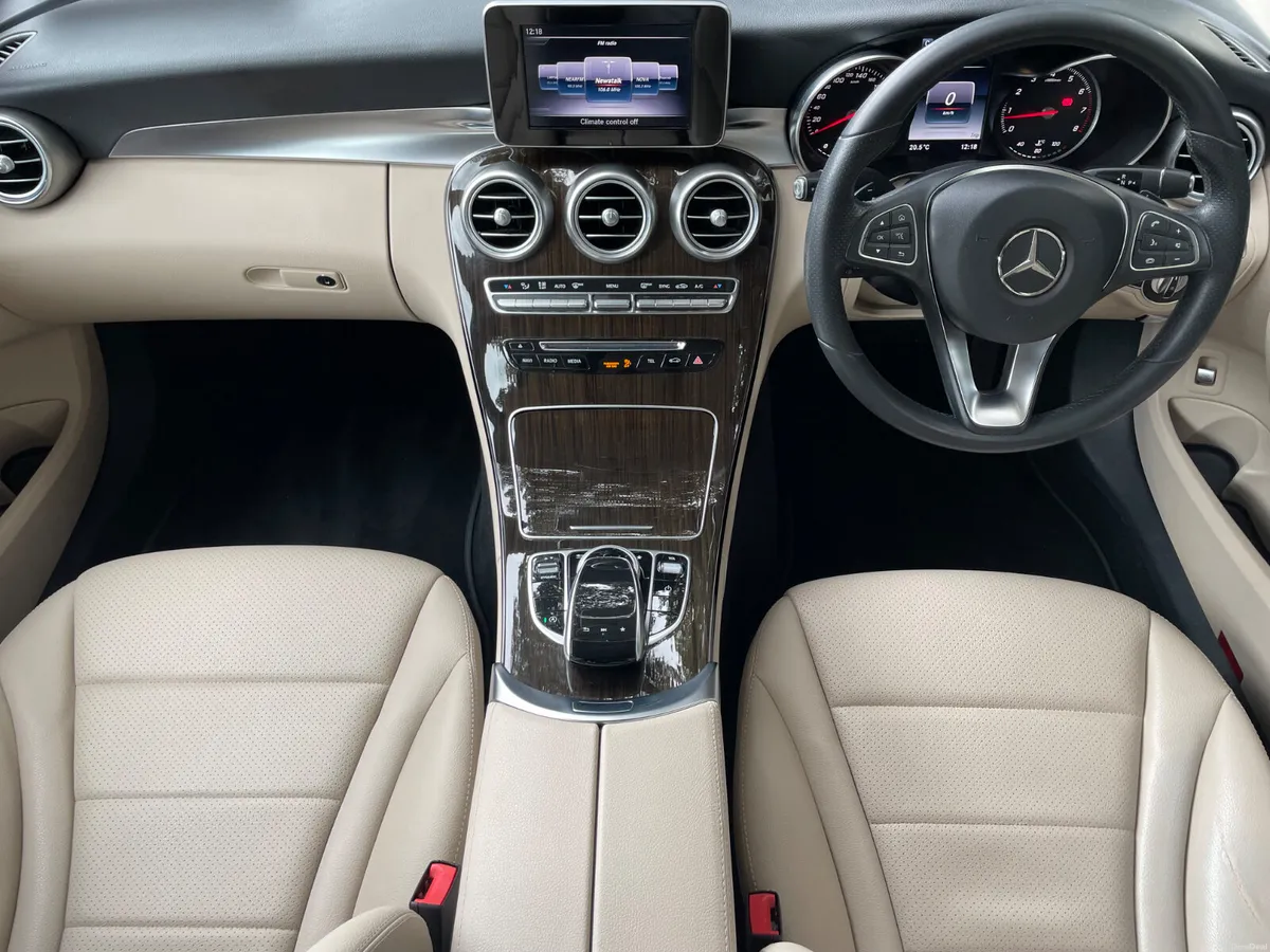 2018 MERCEDES C200 IVORY LEATHER only 98000kms - Image 5