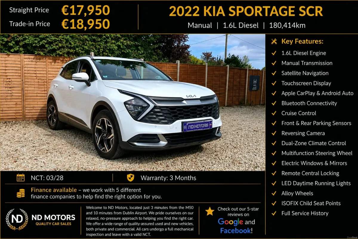 🆕️2022 Kia Sportage 1.6 CRDi SCR🆕️ - Image 1