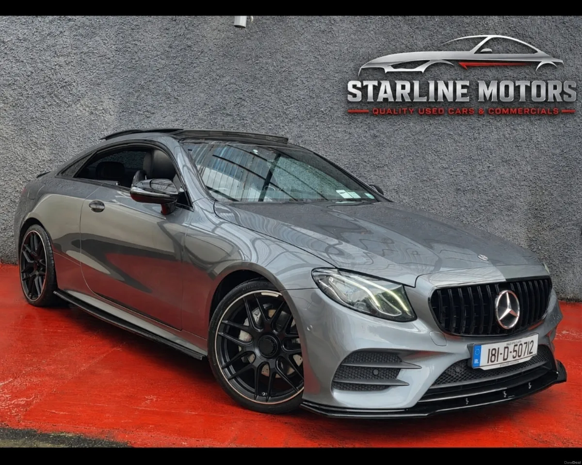 2018 Mercedes-Benz E220 AMG ~ PREMIUM PLUS - Image 1
