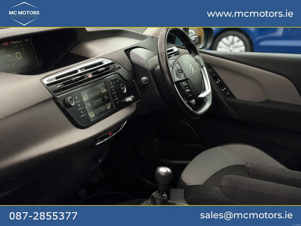 Citroen C4 Picasso 6 MONTH WARRANTY + NCT 02/27 - Image 6