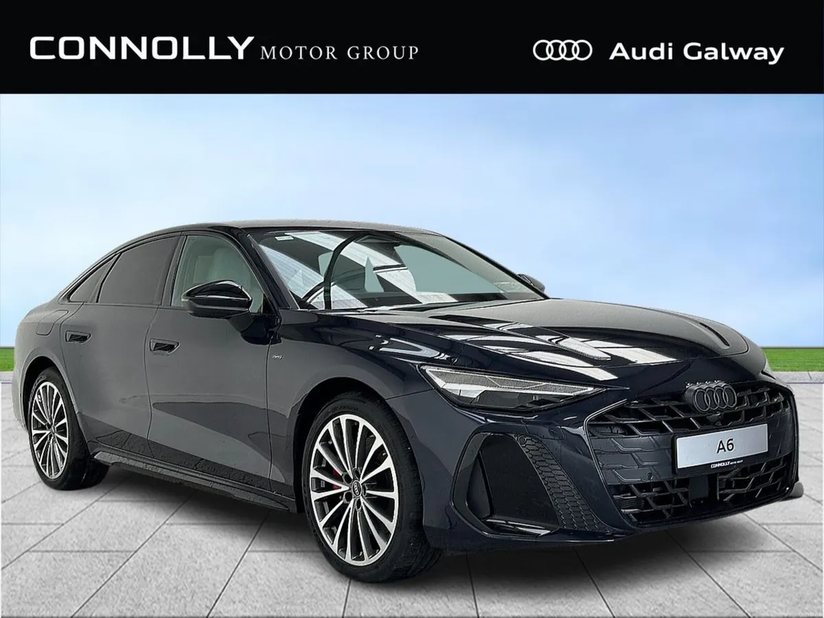 Audi A6 €904 p/m -E-HYBRID S-LINE QUATTRO ~BLACK P - Image 1