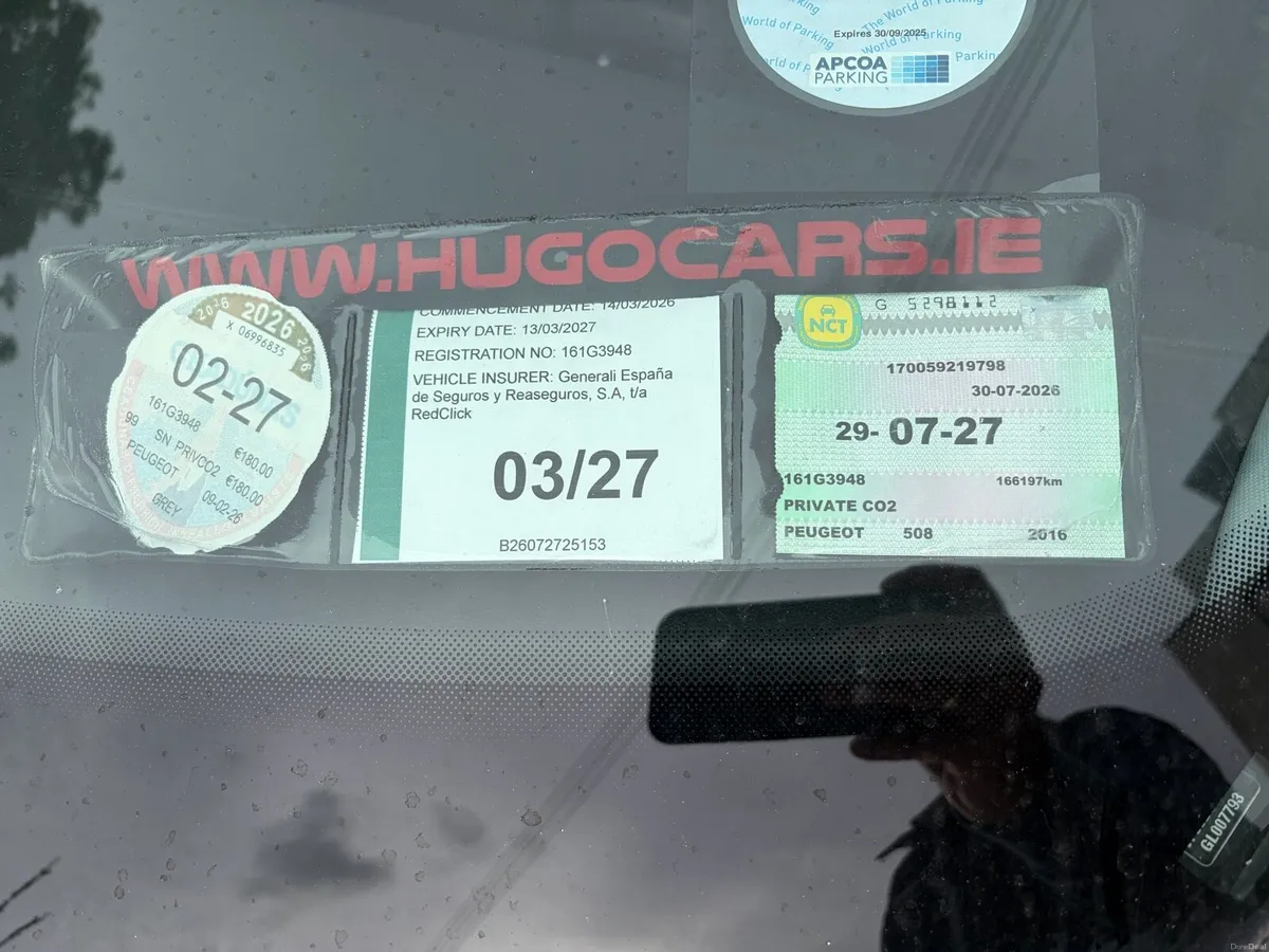 Peugeot 508 1.6 HDI Diesel taxed 02/27 and nct 27 - Image 5