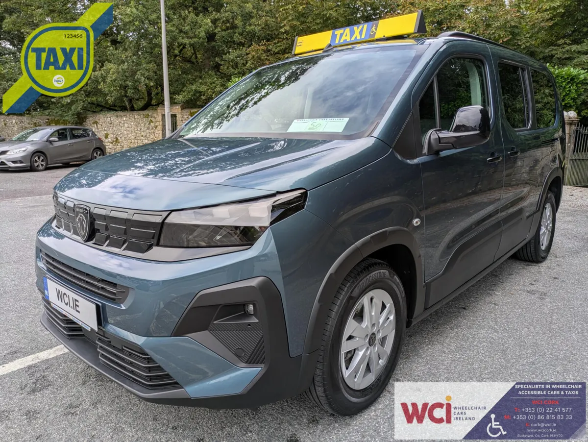 TAXI  - NEW Peugeot Rifter 1.5 Diesel LWB 7 seater - Image 5