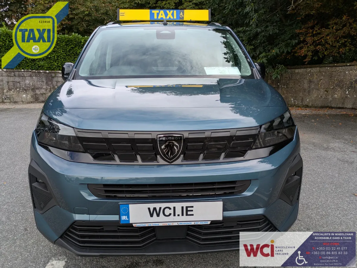 TAXI  - NEW Peugeot Rifter 1.5 Diesel LWB 7 seater - Image 2