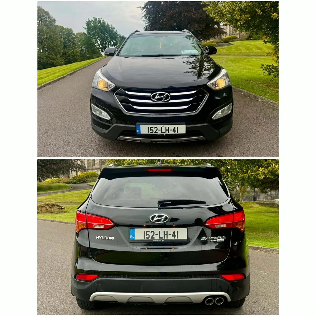 2015 Hyundai Santa Fe 4WD 2.2L Diesel NCT 10/27 - Image 3