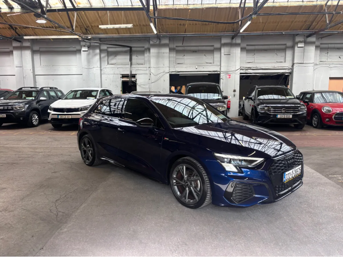 Audi A3 1.0 Sline Black Edition  5DR AUTO 30 only - Image 1