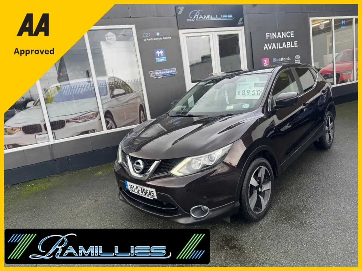 Nissan Qashqai 1.5 DCI N-TEC, NCT & TAX, Finance A - Image 1