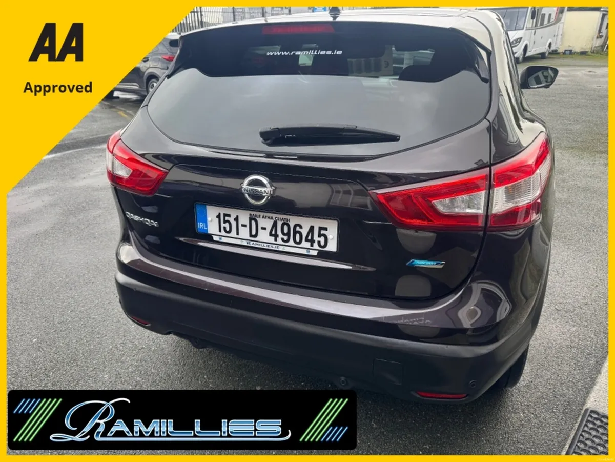 Nissan Qashqai 1.5 DCI N-TEC, NCT & TAX, Finance A - Image 3