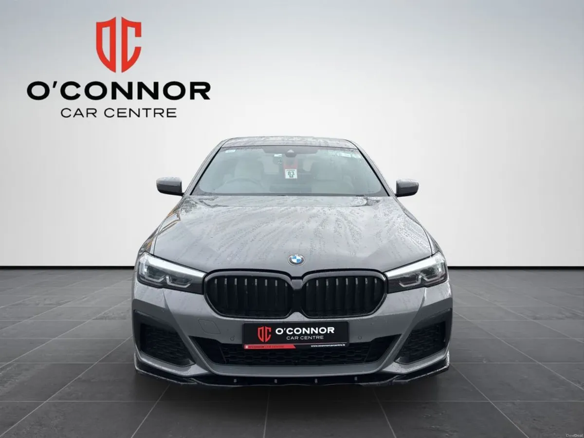 BMW 5-Series Bernina Grey, M Sport attitude — exec - Image 2