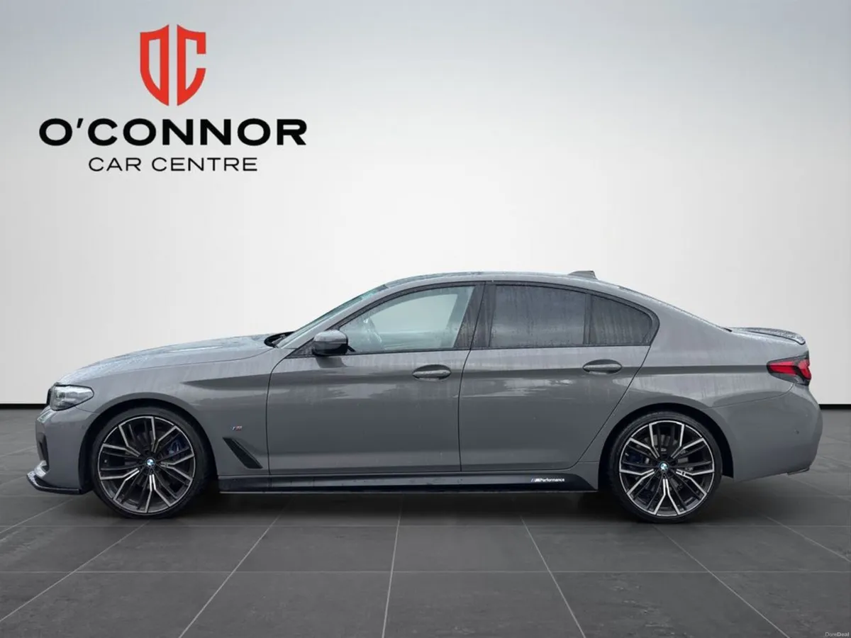 BMW 5-Series Bernina Grey, M Sport attitude — exec - Image 3