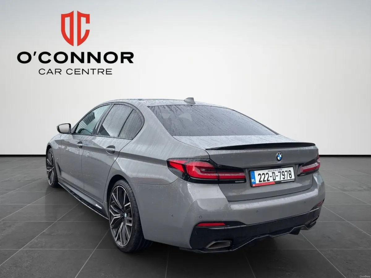 BMW 5-Series Bernina Grey, M Sport attitude — exec - Image 4