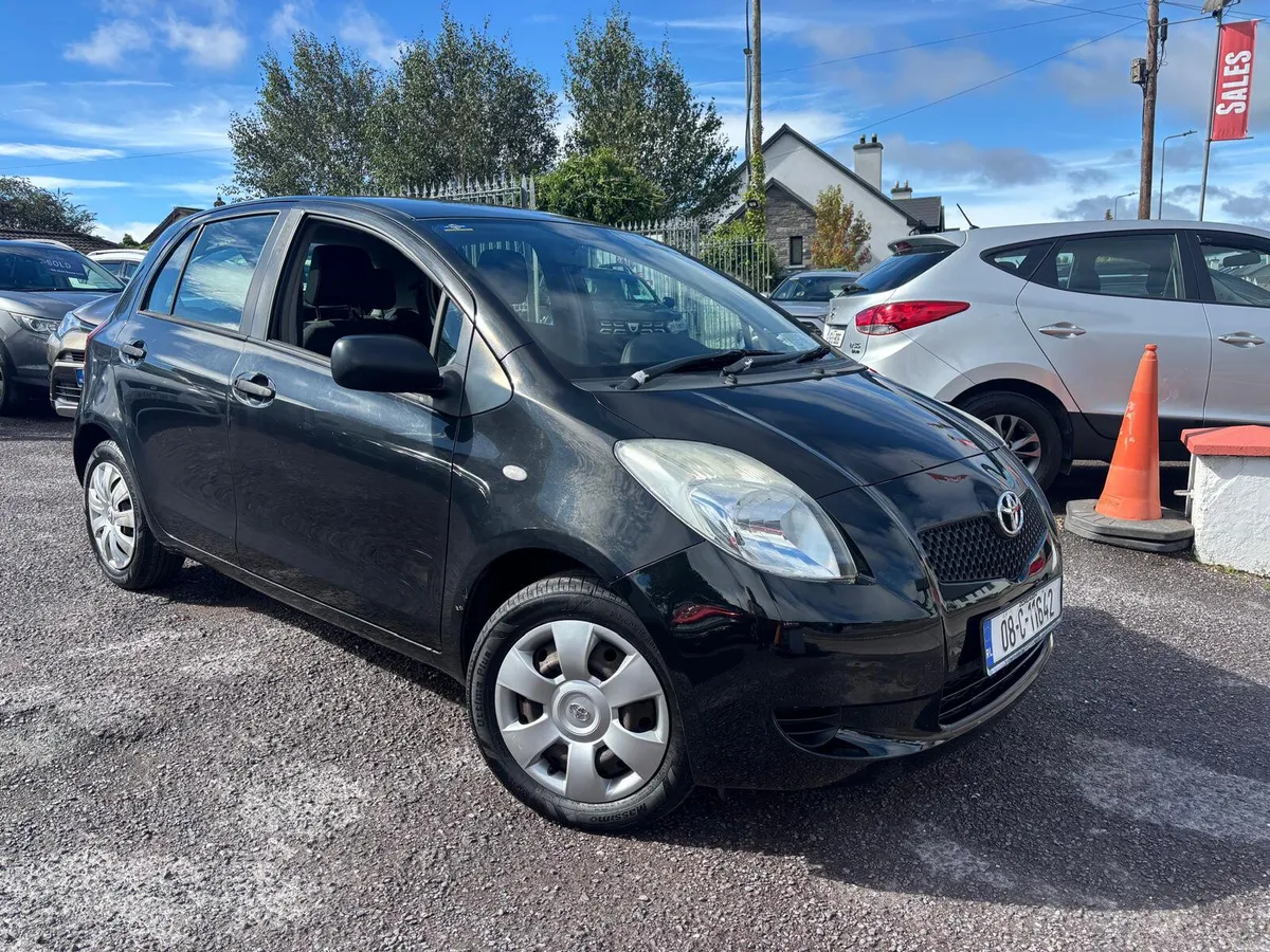 Toyota Yaris 2008  1.0  PETROL, ONE OWNER 74,000KM - Image 1