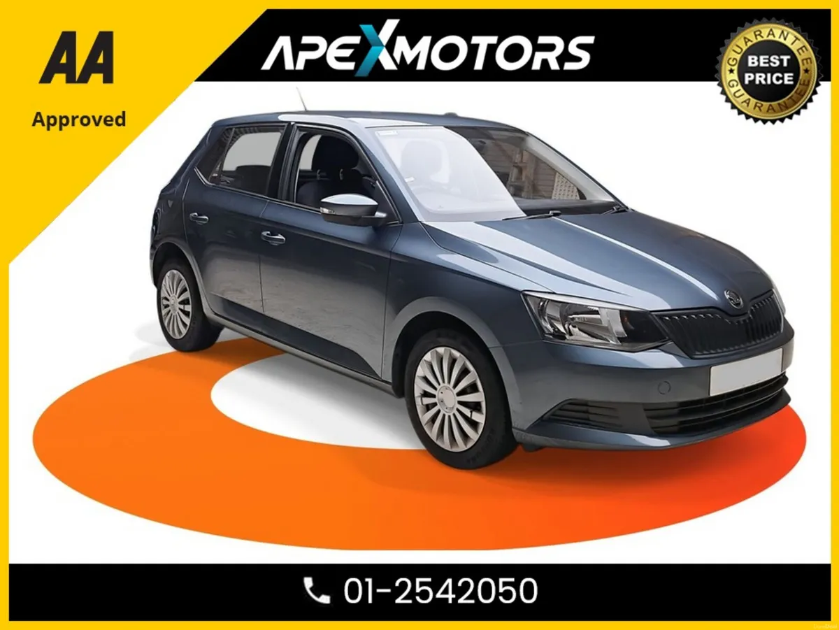 Skoda Fabia FINANCE ARRANGED * 1.0 MPI S 60PS 5DR - Image 1