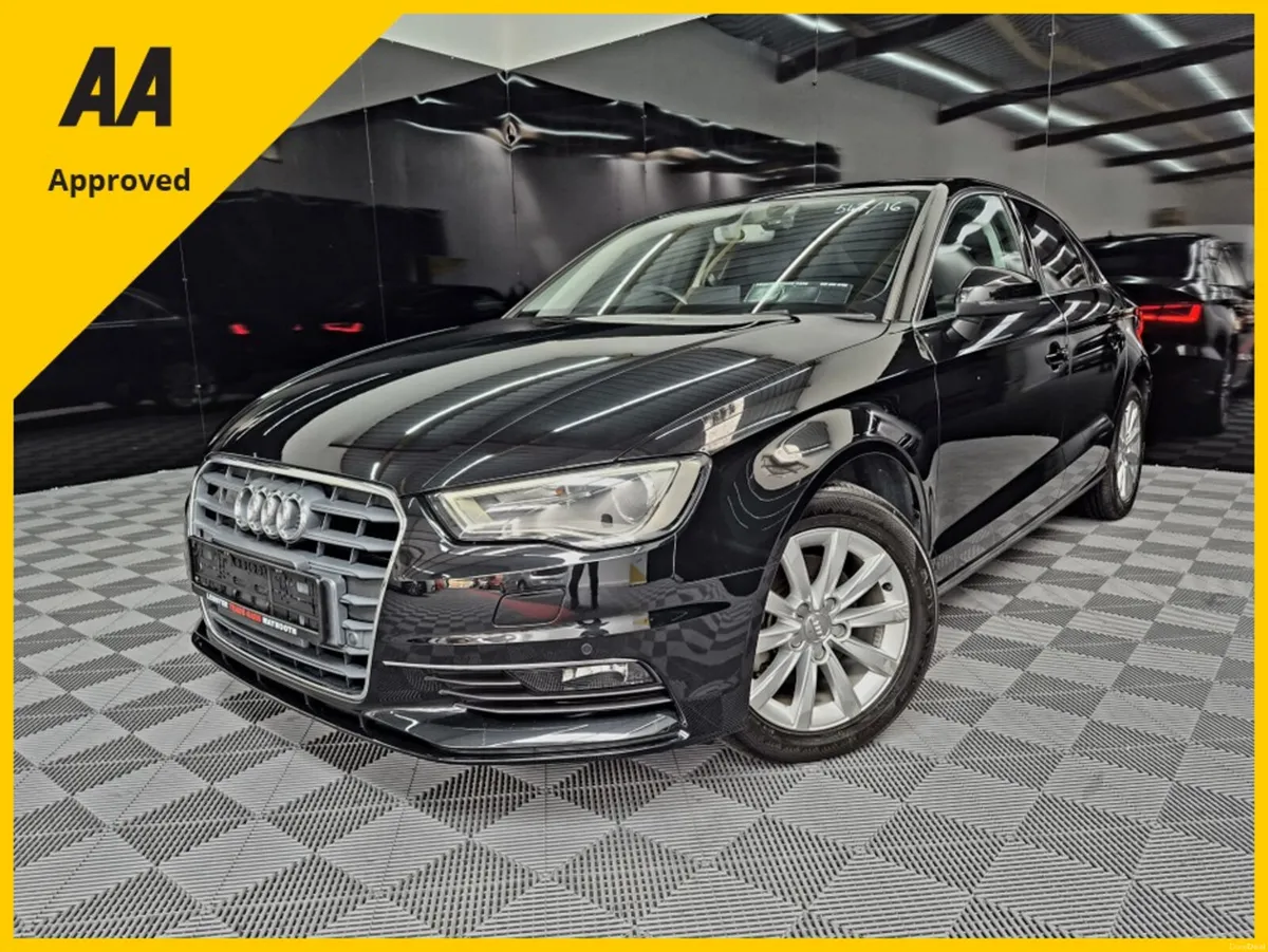 🚘 Audi A3 Saloon 1.4 Auto Black – 130,000km 🚘 - Image 1