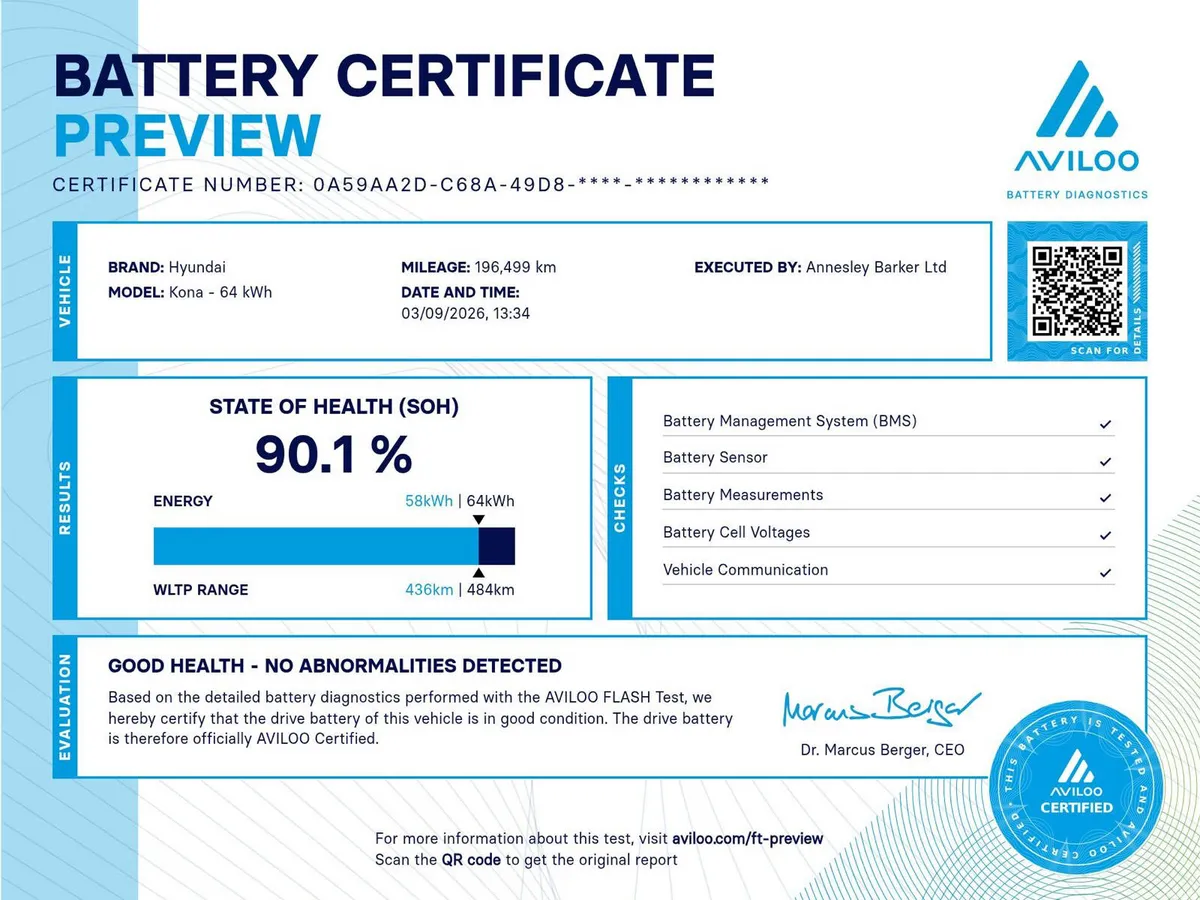 SOH 90.1% PREMIUM SE - 64KWH - LEATHER - NEW NCT - Image 2