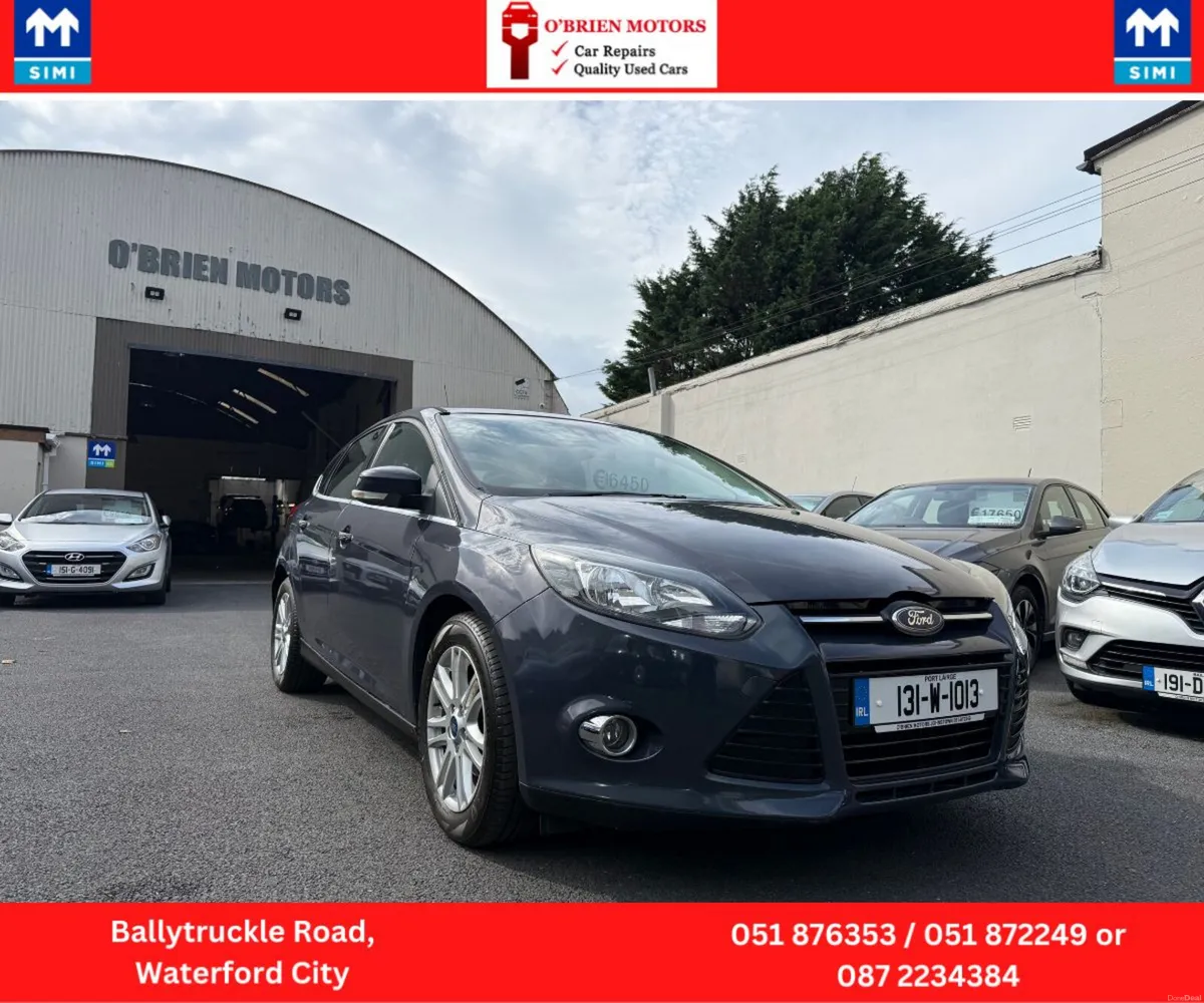 2013 Ford Focus 1Ltr Petrol, 5 Door Hatchback, - Image 1