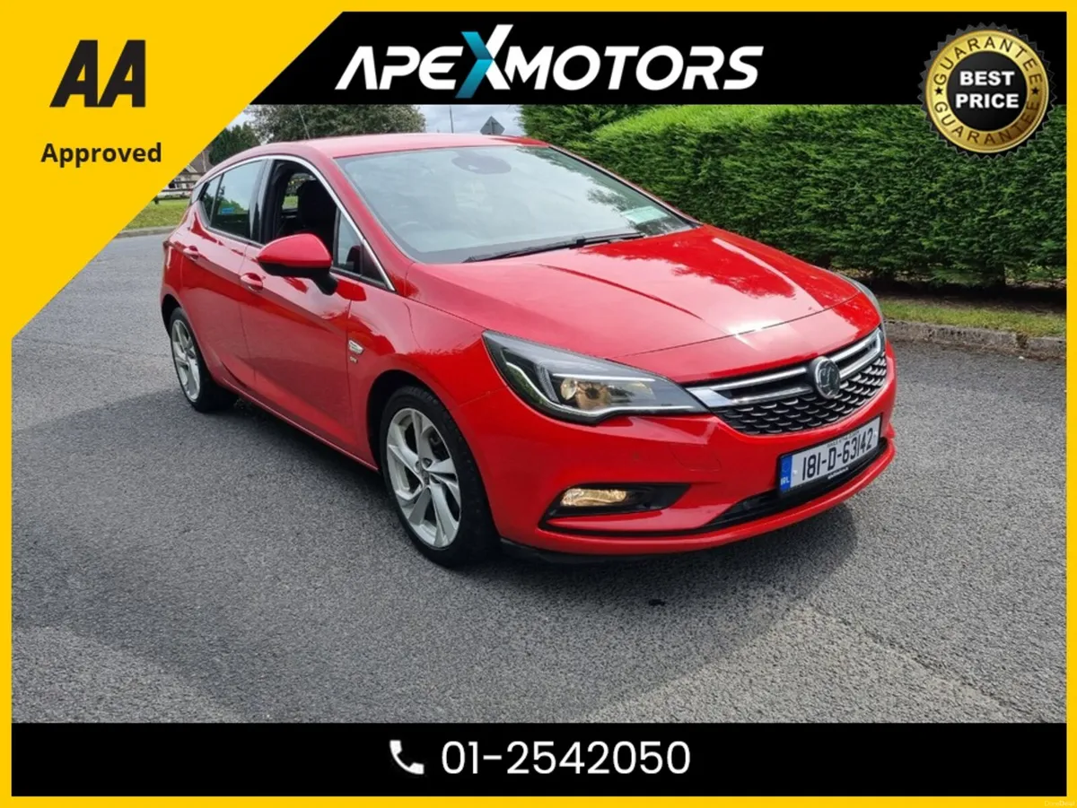 Opel Astra FINANCE ARRANGED * 1.4 SRI 99BHP 5DR * - Image 1