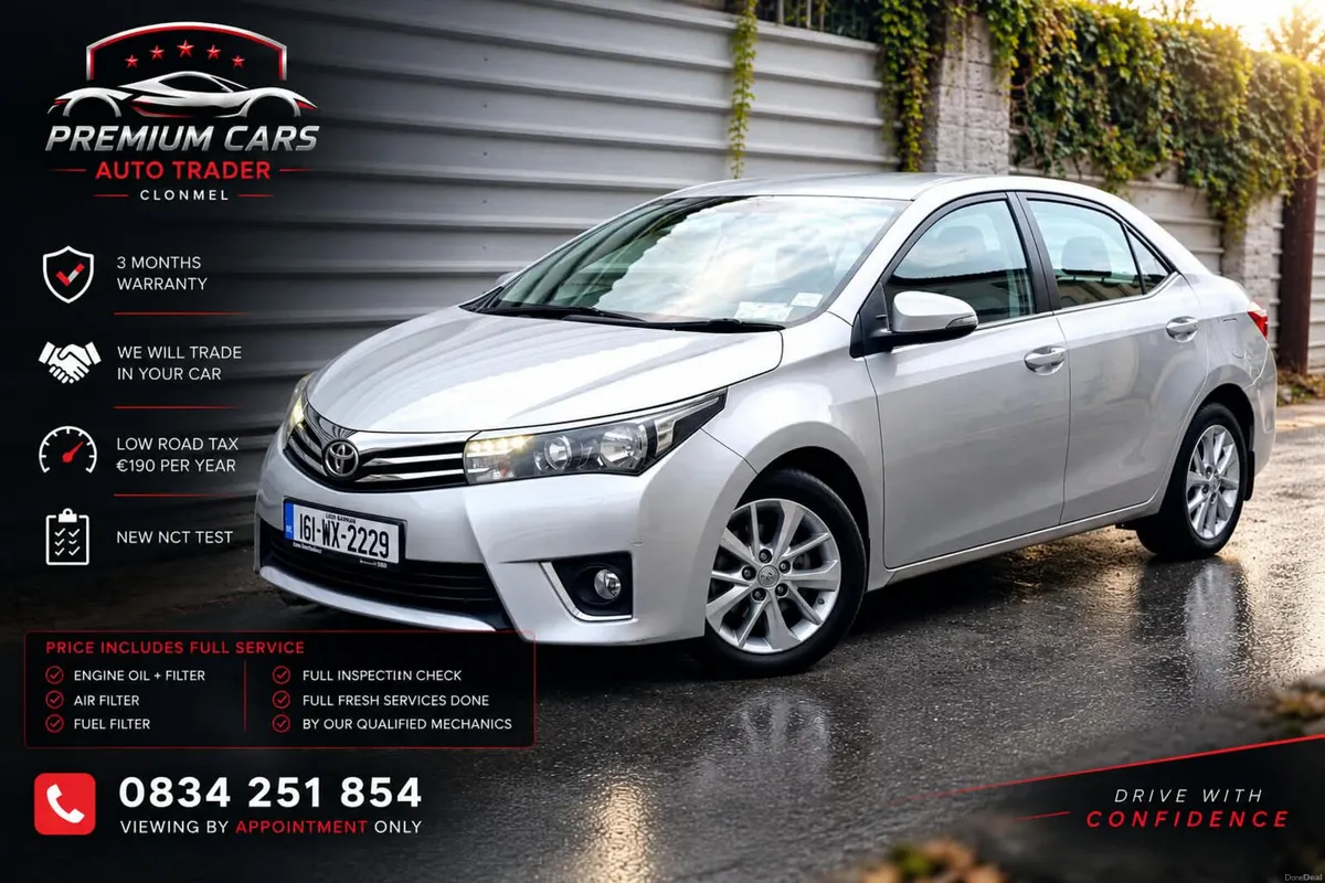 TOYOTA COROLLA 2016 LUNA - Image 1