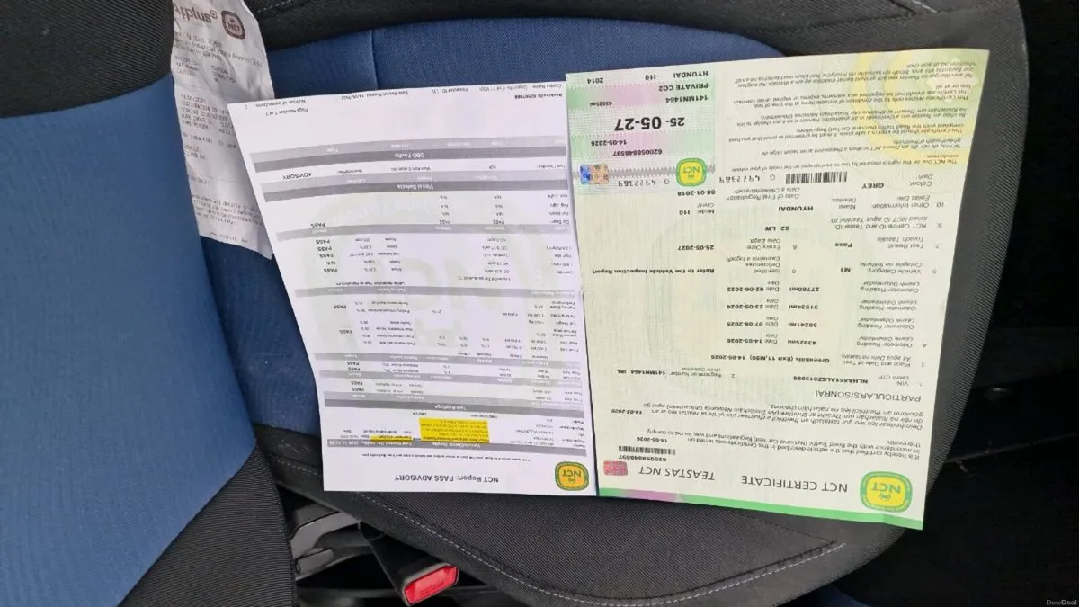 Hyundai i10 new nct low mileage. sale or swap - Image 5