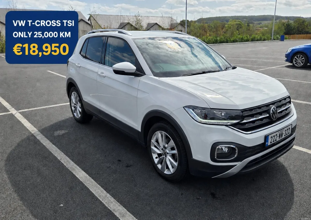 2022 Irish VW T-Cross Style 110HP Only 25,000km - Image 1