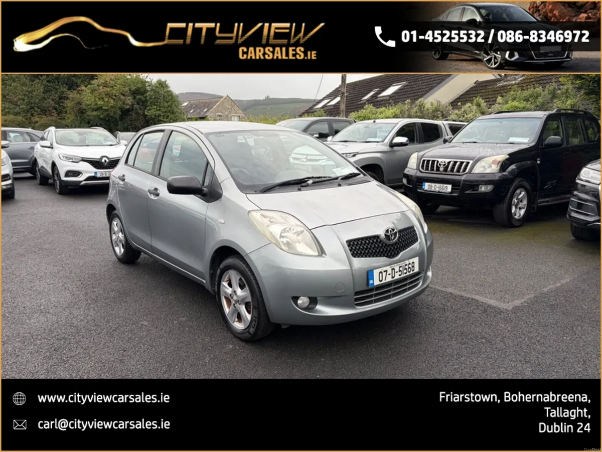 Toyota Yaris 1.0L STRATA 5DR LOW MILAGE//NEW NCT - Image 2