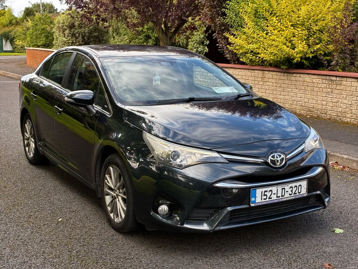 2015 Toyota avensis nct and tax - Image 1