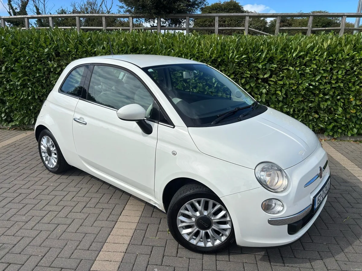 FIAT 500 1.2 PETROL LOUNGE NCT 11/26 TAX 09/26 - Image 1