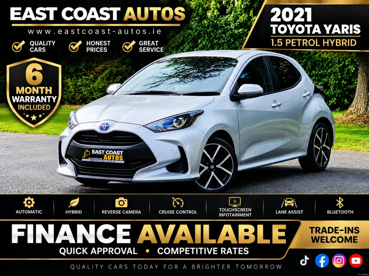 2021 Toyota Yaris 1.5 Petrol Hybrid Automatic - Image 1