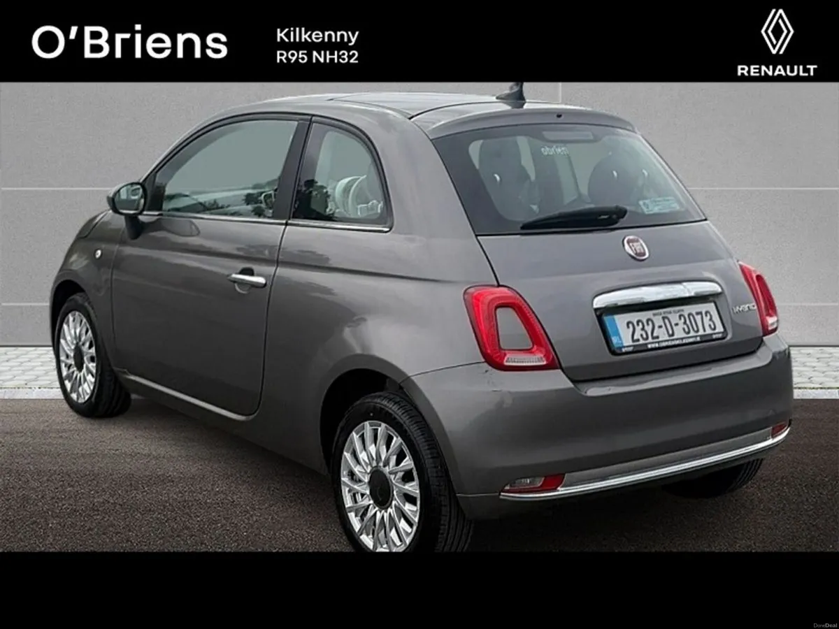 Fiat 500 DOLCEVITA 1.0 70BHP MHEV 1 OWNER PRISTINE - Image 3