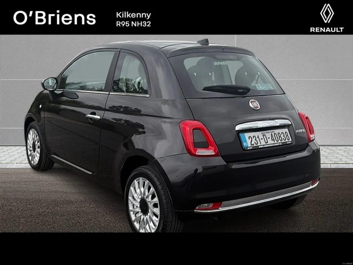 Fiat 500 DOLCEVITA 1.0 70BHP MHEV 1 OWNER PRISTINE - Image 3