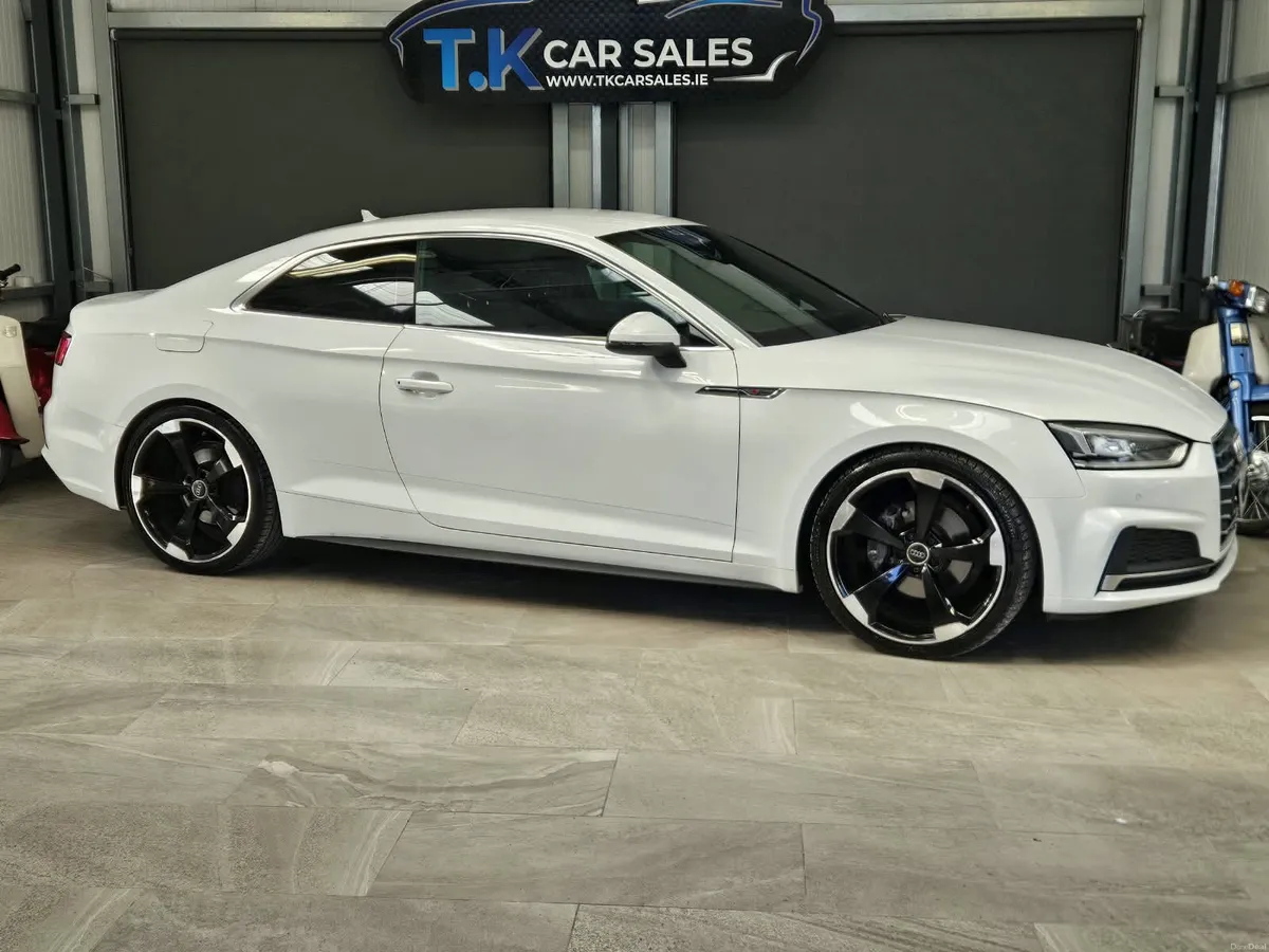 17 AUDI A5 S LINE COUPE 190 BHP - Image 1