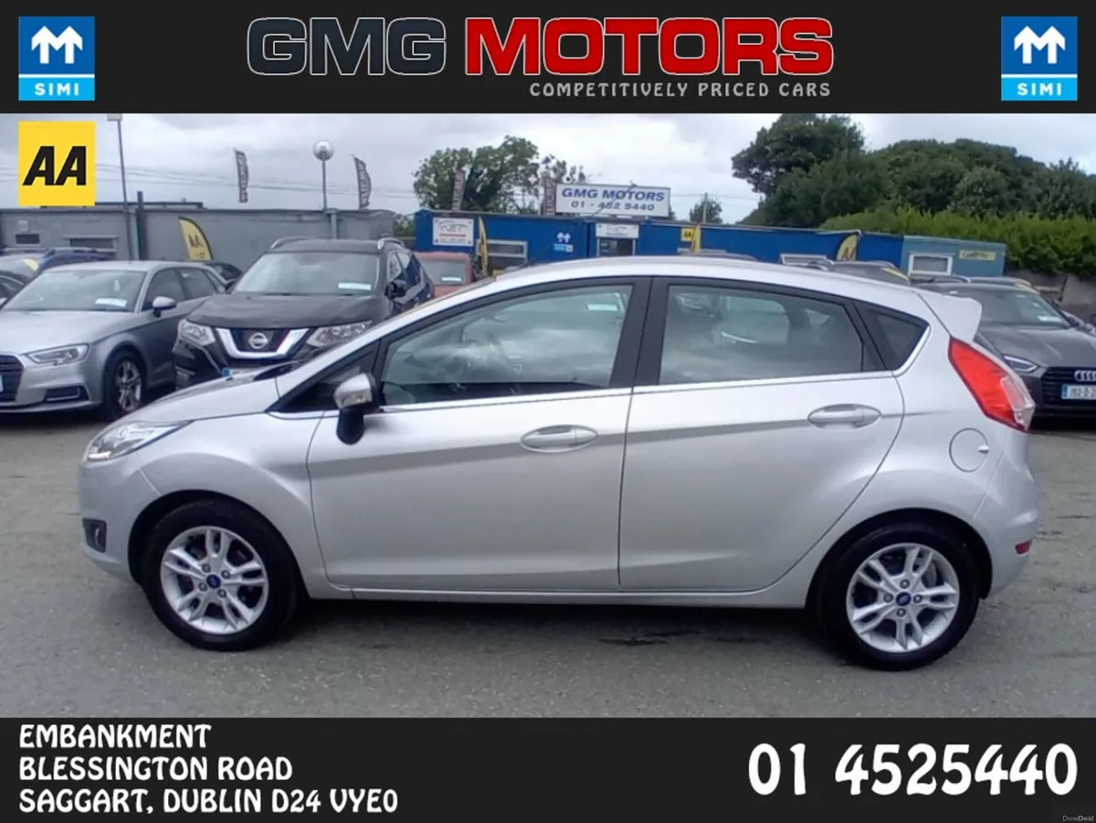 Ford Fiesta 1.25 ZETEC 82PS 5DR ARGENTO - Image 4