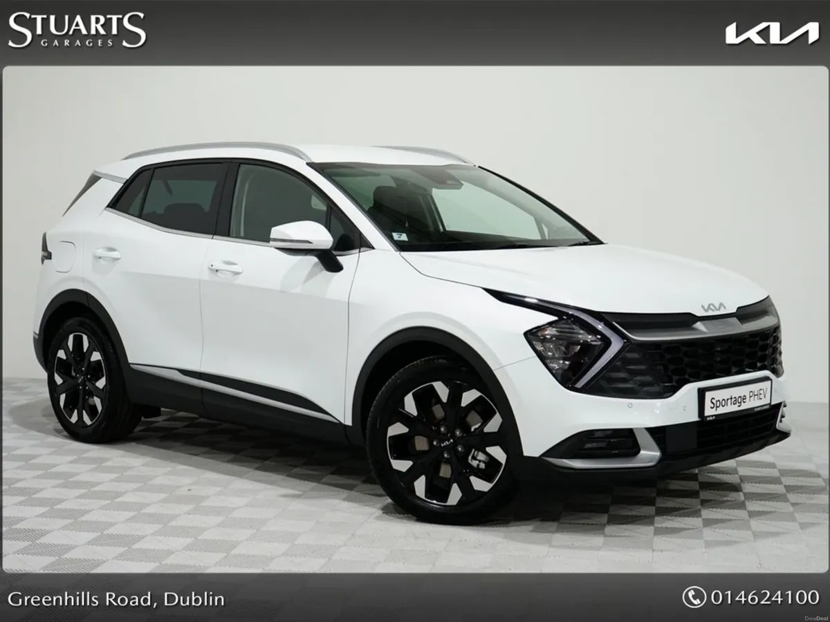 Kia Sportage K3 PHEV AUTO CASA WHITE WITH ONLY 11, - Image 1