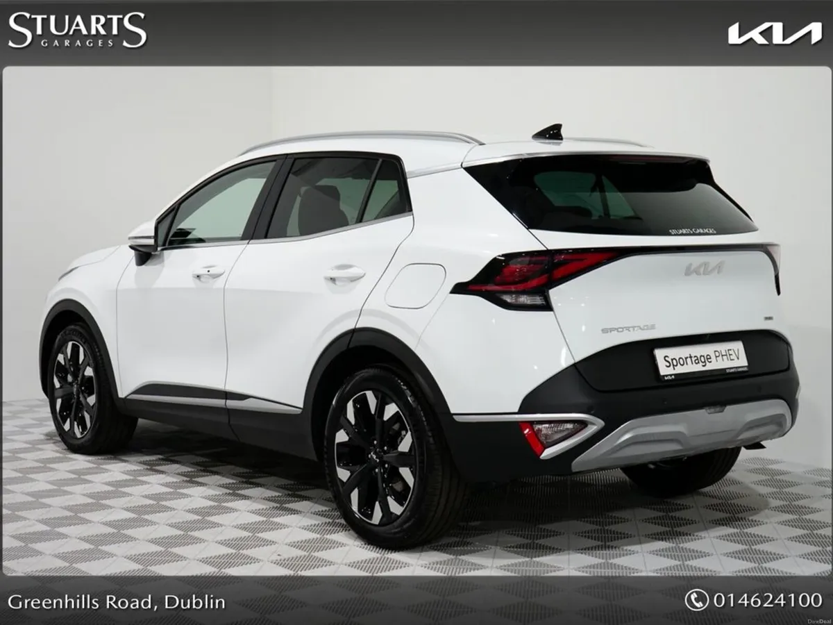 Kia Sportage K3 PHEV AUTO CASA WHITE WITH ONLY 11, - Image 2