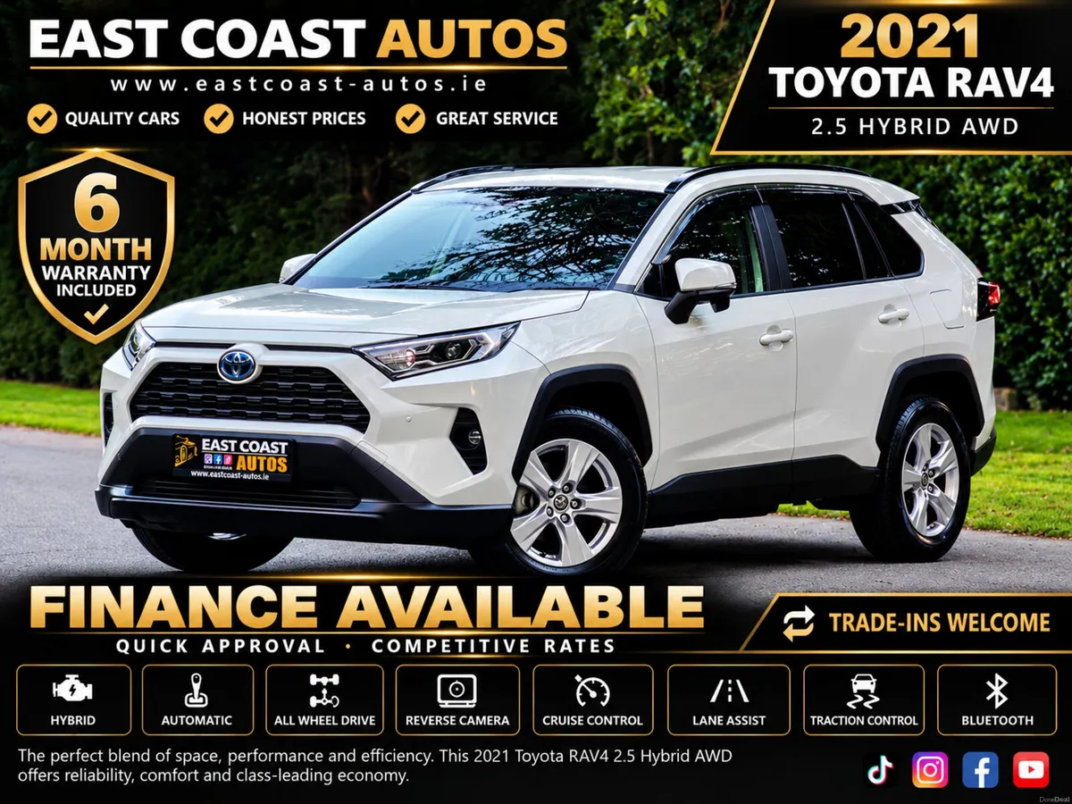 2021 Toyota RAV4 2.5 Petrol Hybrid Automatic AWD - Image 1