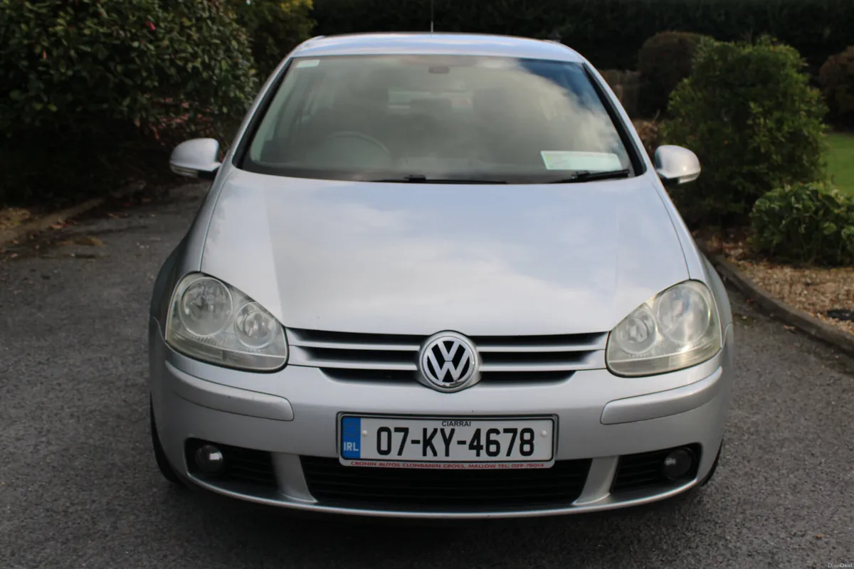 2007 VW GOLF  COMFORT 1.9 TDI 105bhp. - Image 3