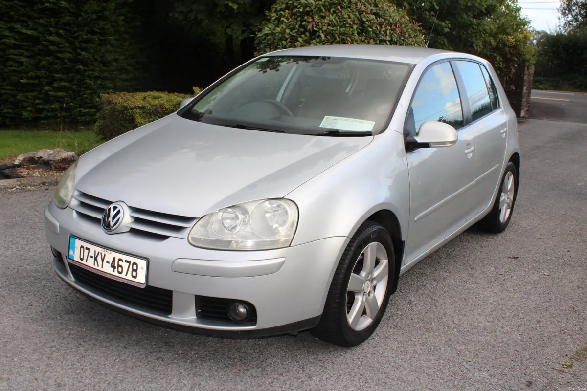 2007 VW GOLF  COMFORT 1.9 TDI 105bhp. - Image 1