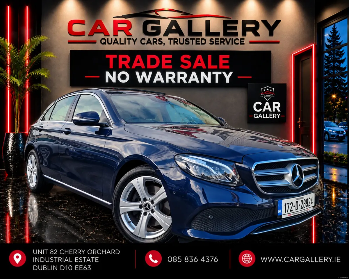 Mercedes-Benz E-Class 2017 New NCT - Image 1