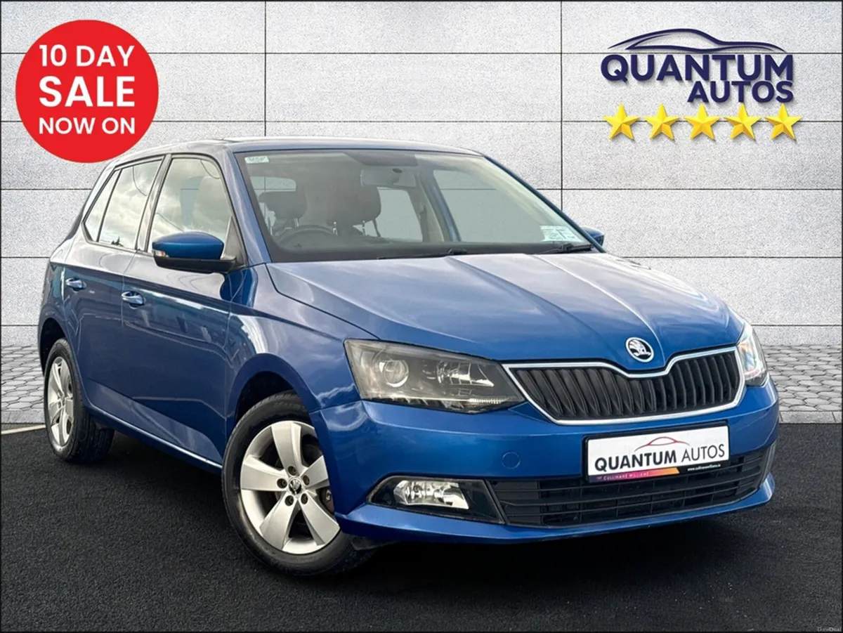 Skoda Fabia 2018 AMBITION 1.0 PETROL €52 P/W WITH - Image 1